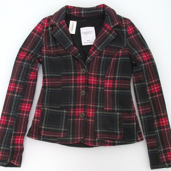 Aeropostale (NWT) Women's Cotton Blazer Size Medium - Picture 2 of 7